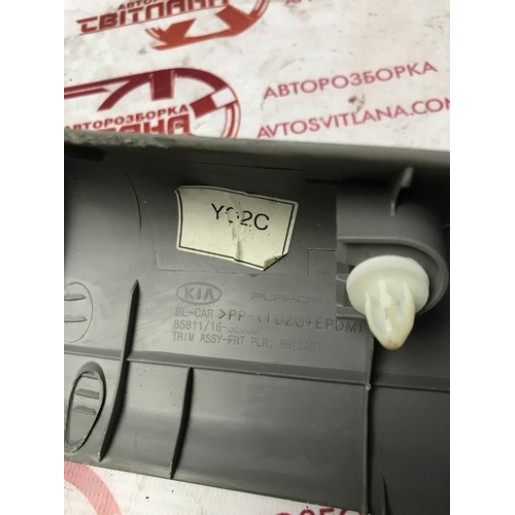 Накладка передней стойки правая Kia Sorento 2002-2009 858163E000